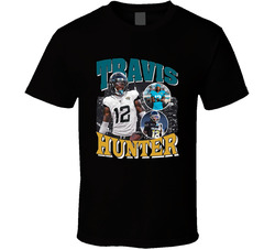 Travis Hunter Collage Fan T Shirt