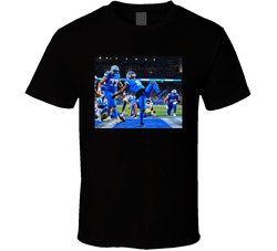 David Montgomery Celebrating Td T Shirt