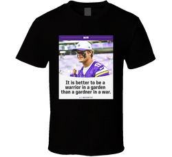 J.j. Mccarthy Better To Be A Warrior In A Garden T Shirt