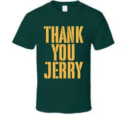Thank You Jerry Green Bay Sports T Shirt