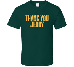Thank You Jerry Green Bay Sports Fan T Shirt