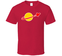 Lego Spaceman Retro Rocket Space Logo T Shirt