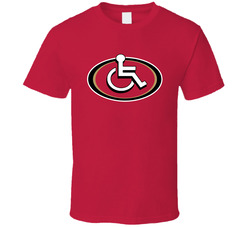 San Francisco Handicaps Football Funny Logo T Shirt