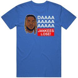 Vladimir Guerrero Jr Daaaa Jankees Lose T Shirt