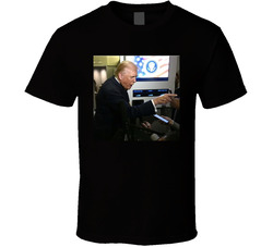 Quiet Piggy Donald Trump Pointing T Shirt