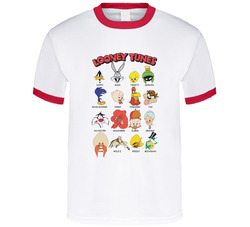 Looney Tunes Character Headshots T Shirt