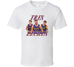 Tres Leches Luka Doncic Austin Reaves Dalton Knecht Fan T Shirt