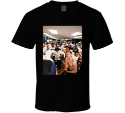 Ben Johnson Shirtless Flexing T Shirt