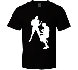Jaxson Dart Cam Skattebo Silhouette Football Fan T Shirt