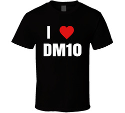 I Heart Love Dm10 Drake Maye Fan T Shirt