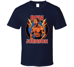 Ben Johnson Shirtless Football Fan T Shirt