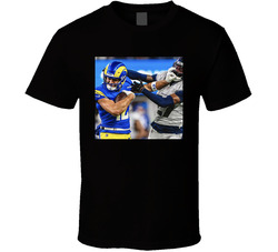 Puka Nacua Stiff Arming Defender T Shirt