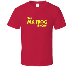 Smiling Friends Mr Frog Logo T Shirt