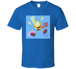 Squim Smiling Friends Fan T Shirt