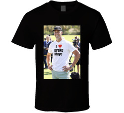 Tom Brady Wearing I Love Drake Maye T Shirt