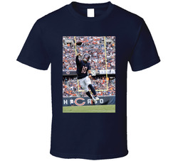 Caleb Williams Jump Throw Uprights T Shirt