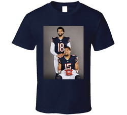 Caleb Williams Rome Odunze Recreate Step Brothers T Shirt