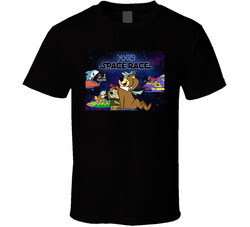 Yogis Space Race Logo T Shirt