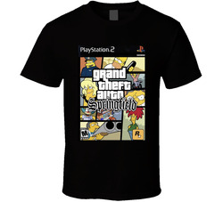 Grand Theft Auto Springfield T Shirt