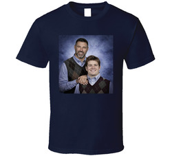 Mike Vrabel Drake Maye Step Brothers T Shirt