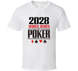 2028 World Series Of Poker Wsop T Shirt