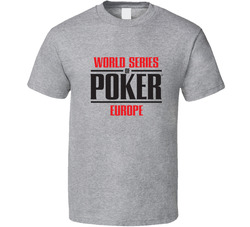 World Series Of Poker Europe T Shirt