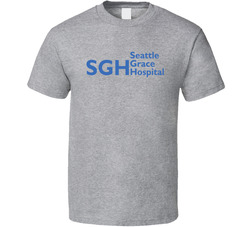 Seattle Grace Hospital Grey's Anatomy T Shirt