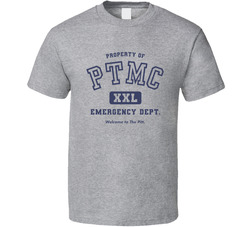 Property Of Ptmc Emergency Dept Welcome To The Pitt T Shirt