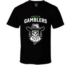 Austin Gamblers Logo Pro Bull Riding Pbr T Shirt