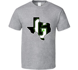 Austin Gamblers Texas State Logo Pro Bull Riding Pbr T Shirt