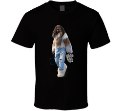 Stefon Diggs Fur Coat Fur Boots Swag T Shirt