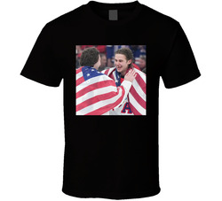 Jack And Luke Hughes American Flag T Shirt