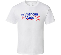 American Made White T Shirt