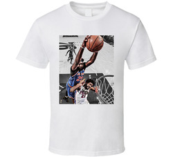 Mitch Robinson Poster Dunk On Joel Embiid T Shirt