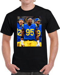 Myles Garrett Matthew Stafford Puka Nacua T Shirt