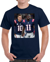 Aj Brown And Drake Maye T Shirt