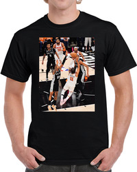 Jalen Brunson Game Sealing Shot Over Wemby T Shirt
