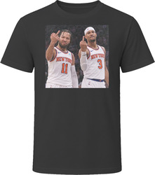 Josh Hart And Jalen Brunson Giving The Middle Finger T Shirt