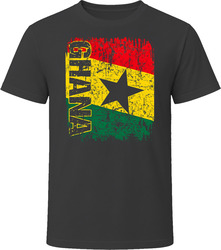 Ghana Flag Supporter T Shirt