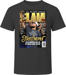 Jalen Brunson Champion Triumph Slam Cover T Shirt