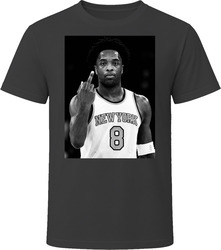 Og Anunoby Giving The Middle Finger Black And White T Shirt