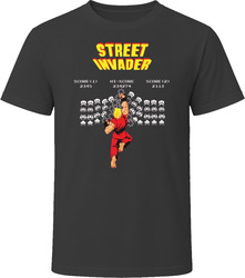 Street Invader Ken Uppercut T Shirt