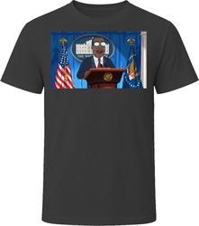 President Curtis At The Podium T Shirt