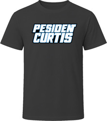 President Curtis Logo T Shirt