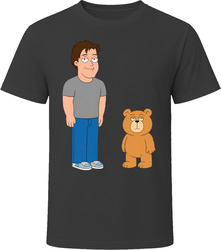 Ted And John Cartoon T Shirt