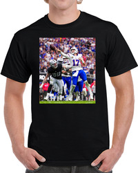 Josh Allen One Handed Toss Shovel Pass T Shirt