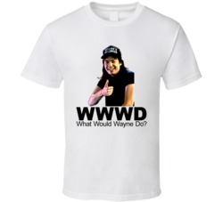 Waynes World What Wold Wayne Do T Shirt