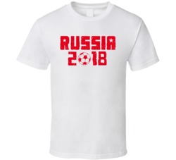 Russia World Cup 2018 Soccer T Shirt