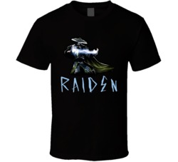 Raiden Mortal Kombat 9 Video Game T Shirt
