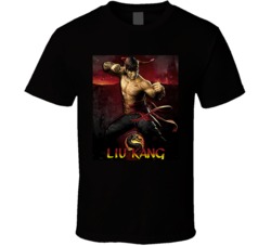 Liu Kang Mortal Kombat 9 Video Game T Shirt